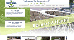 Desktop Screenshot of landscapesolutionswi.com